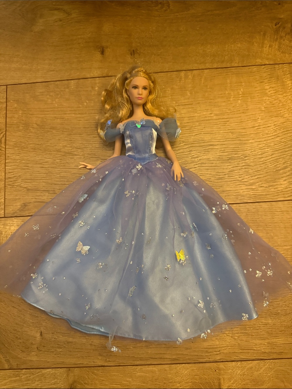 Disney Cinderella live action movie with Sparkle Gown (no shoes)